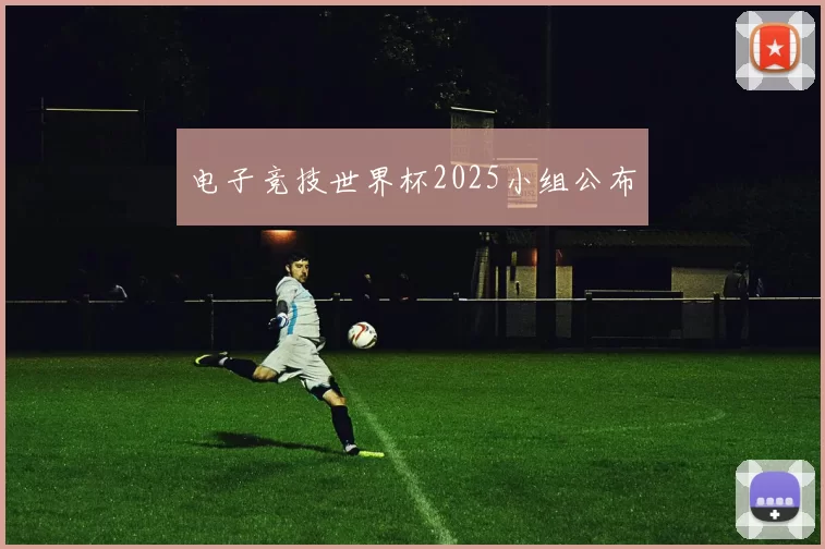 电子竞技世界杯2025小组公布