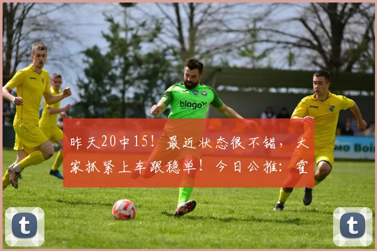 昨天20中15！最近状态很不错，大家抓紧上车跟稳单！今日公推：霍芬海姆 VS 勒沃库森
