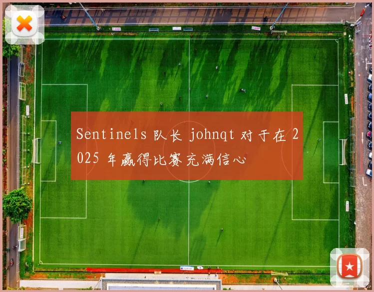 Sentinels 队长 johnqt 对于在 2025 年赢得比赛充满信心